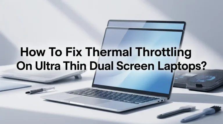 How To Fix Thermal Throttling On Ultra Thin Dual Screen Laptops?