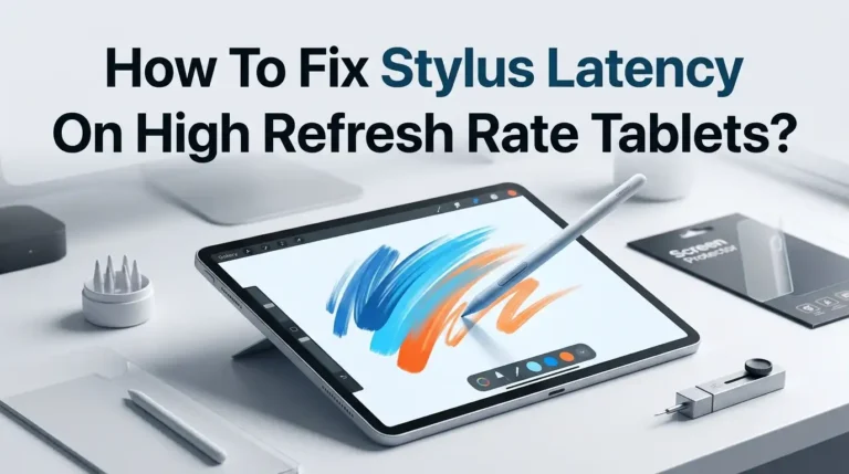 How To Fix Stylus Latency On High Refresh Rate Tablets?