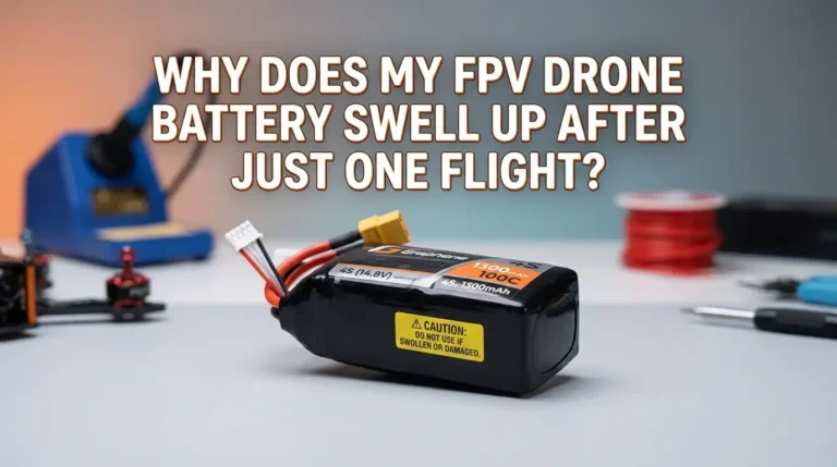 Why Does My FPV Drone Battery Swell Up After Just One Flight?