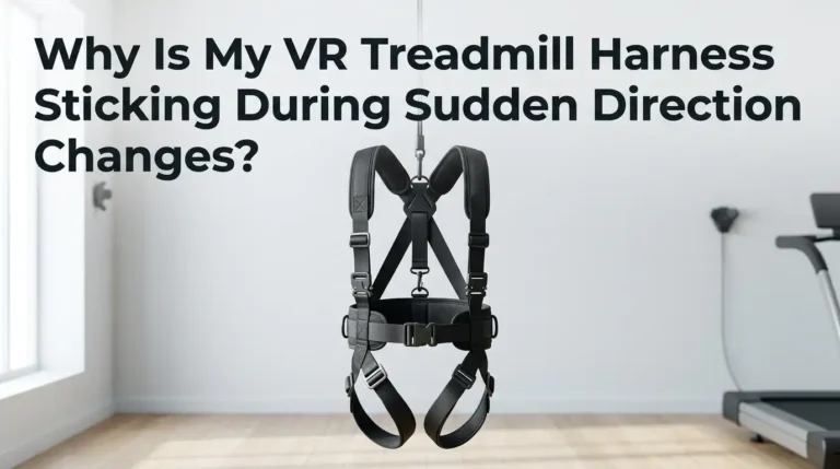 Why Is My VR Treadmill Harness Sticking During Sudden Direction Changes?