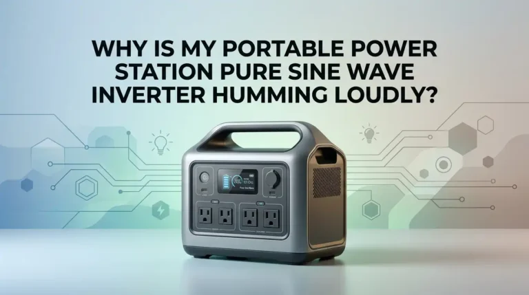 Why Is My Portable Power Station Pure Sine Wave Inverter Humming Loudly?