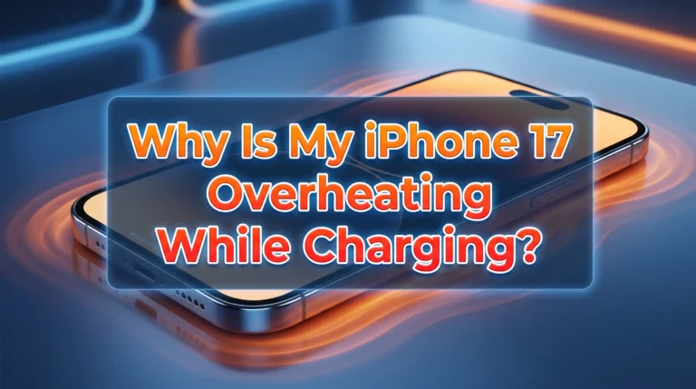 Why Is My iPhone 17 Overheating While Charging?