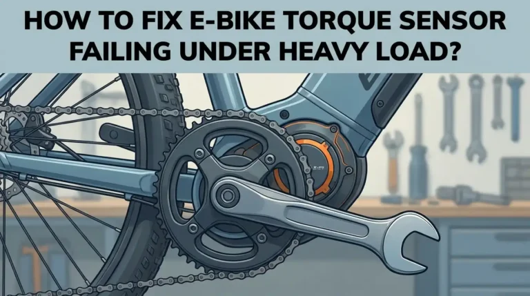How To Fix E-Bike Torque Sensor Failing Under Heavy Load?