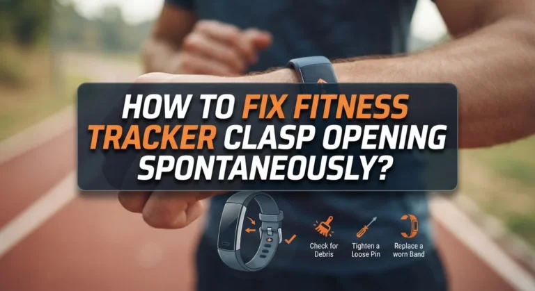 How To Fix Fitness Tracker Clasp Opening Spontaneously?
