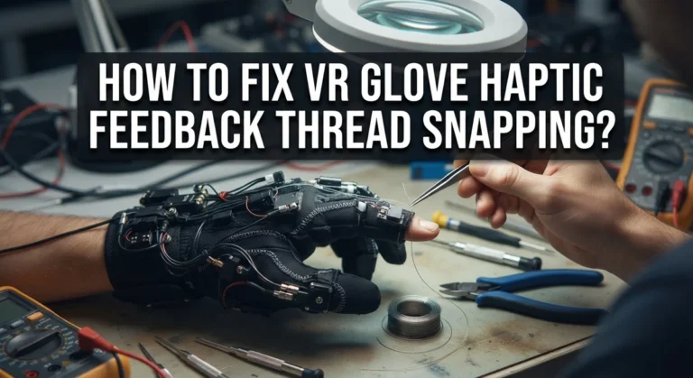 How To Fix VR Glove Haptic Feedback Thread Snapping?