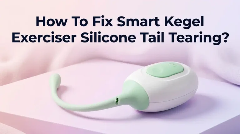How To Fix Smart Kegel Exerciser Silicone Tail Tearing?